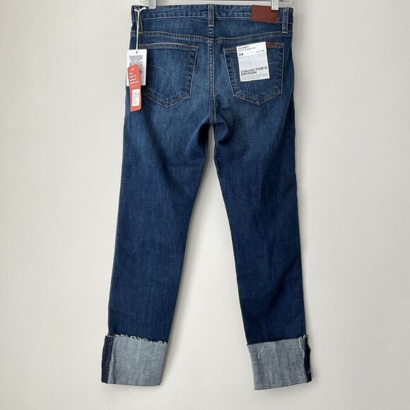Joes Jeans 24 Blue Collector’s Edition The Smith Mid Rise Crop Cuff 24 - Picture 4 of 10